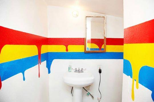 Как покрасить в ванной стены: краска или керамическая плитка, выбор покрытия и цвета с фото