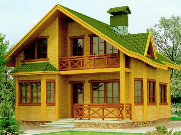 Какой краской лучше покрасить деревянный дом снаружи - фото