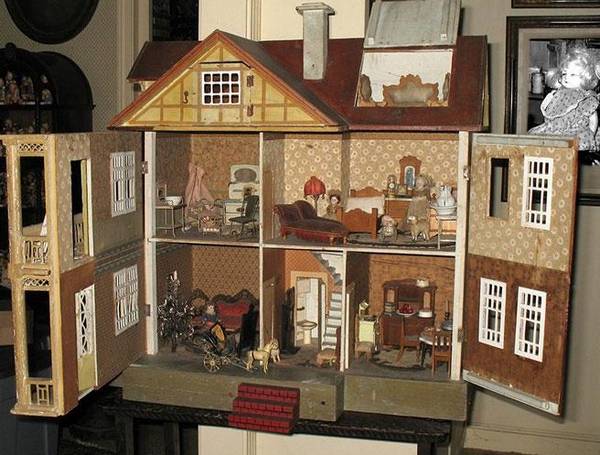Изготовление деревянных кукольных домиков с фото