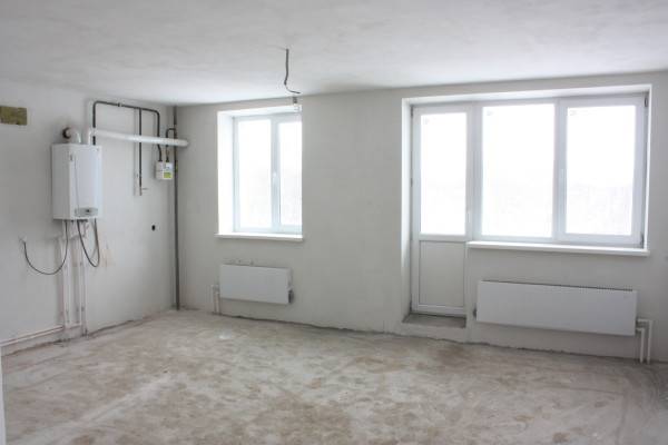 Квартира без отделки: ремонт и обшивка потолков, стен и пола с фото