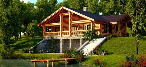 Из каких видов древесины лучше строить одноэтажные деревянные дома - фото