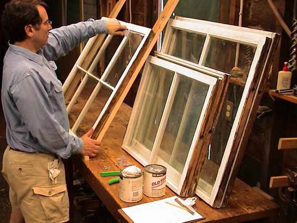 Как отремонтировать старые окна и рамы с фото