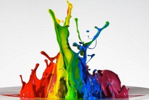 Смешивание цветов красок: технология процесса - фото